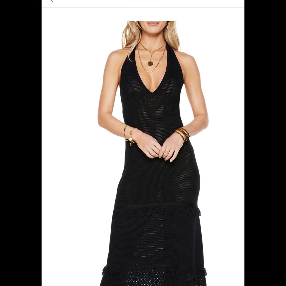 Ramy Brook Casey Crochet Maxi Dress M Sold Out!
